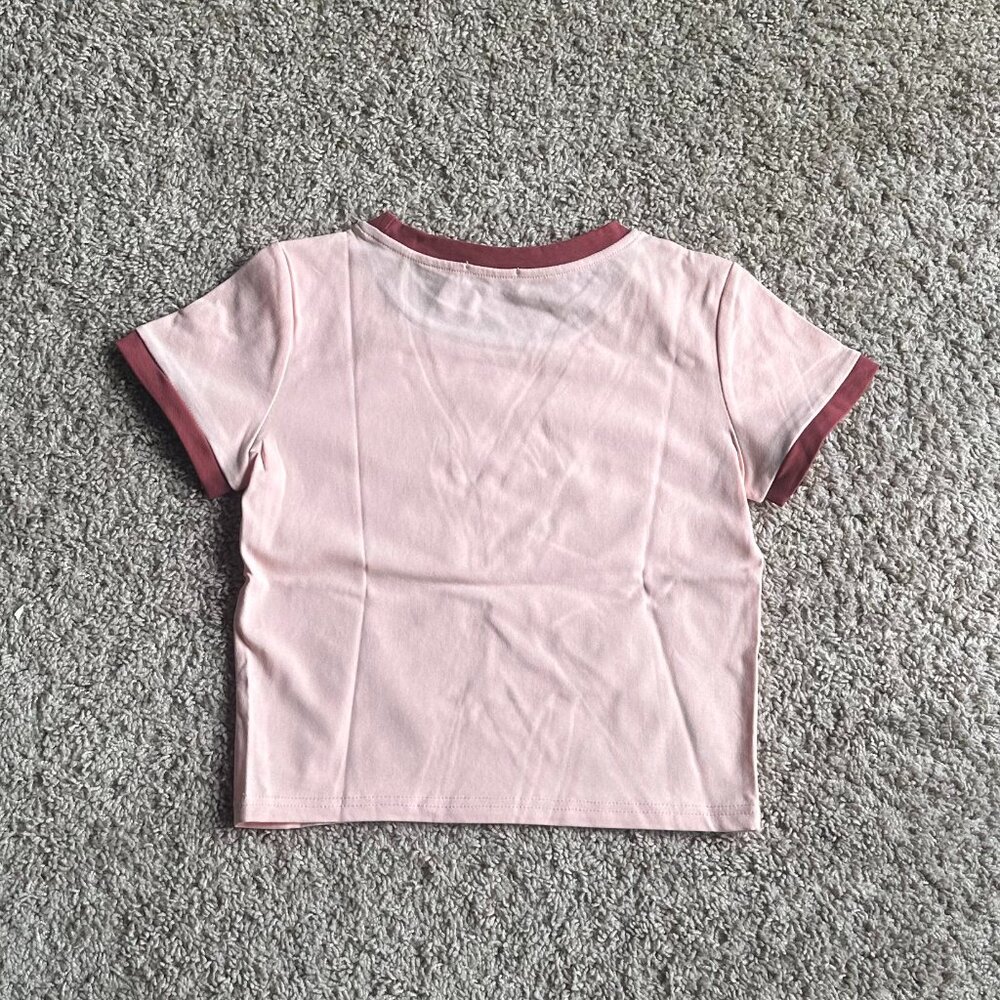 NEW Cropped T-Shirt – Soft Cotton Blend – Size S - Picture 4 of 4